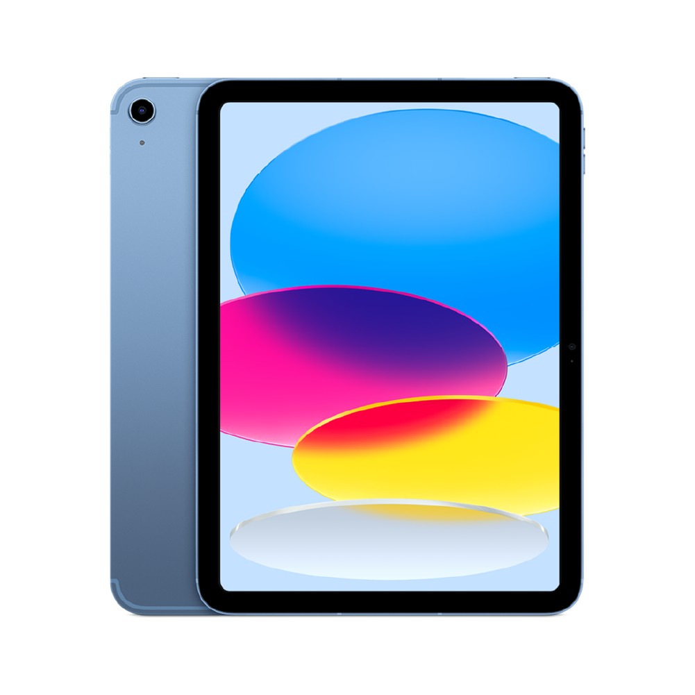 iPad Gen 10 2022 Blue / 64GB or 256GB / WiFi + Cellular