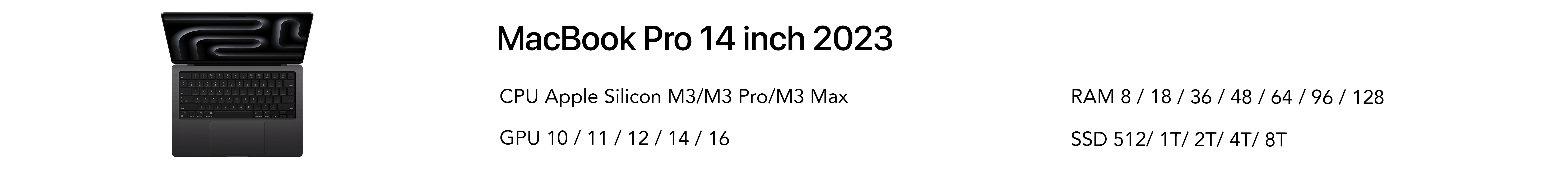 Macbook Pro 14-inch M3 2023