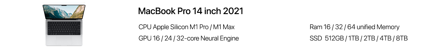 MacBook Pro 14-inch 2021
