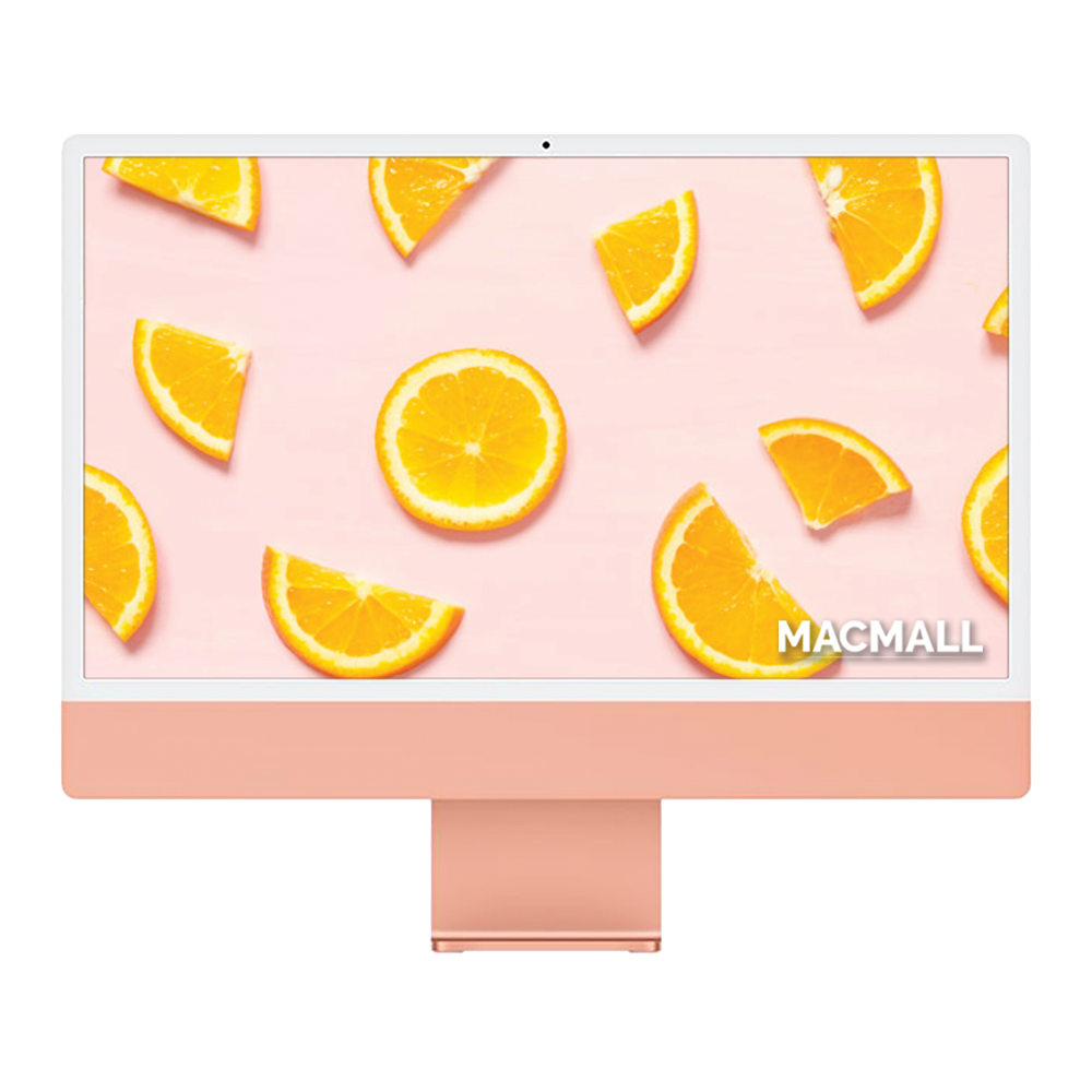 iMac 24-inch Orange 2021 M1 / 8GB / 256GB or 512GB / GPU 8-core / Retina 4.5K