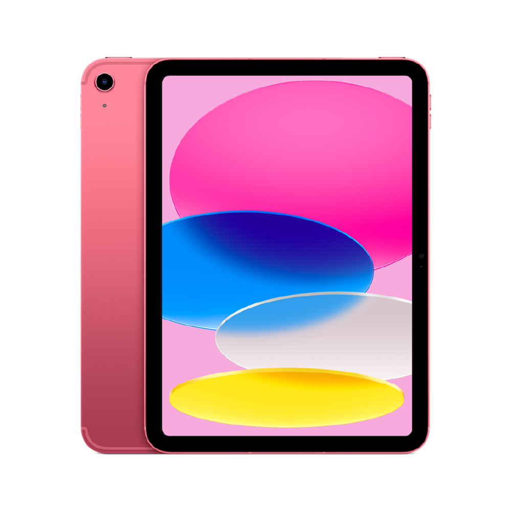 iPad Gen 10 2022 Pink / 64GB or 256GB / WiFi + Cellular