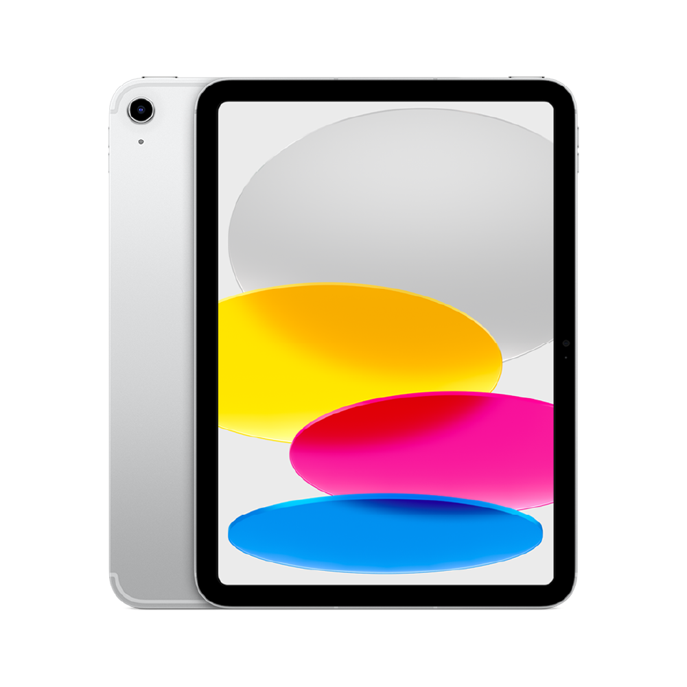 iPad Gen 10 2022 Silver / 64GB or 256GB / WiFi + Cellular