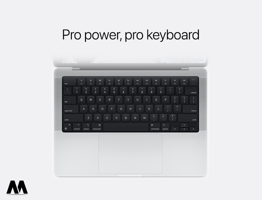 Magic Keyboard trên MacBook Pro 2021 14 inch 