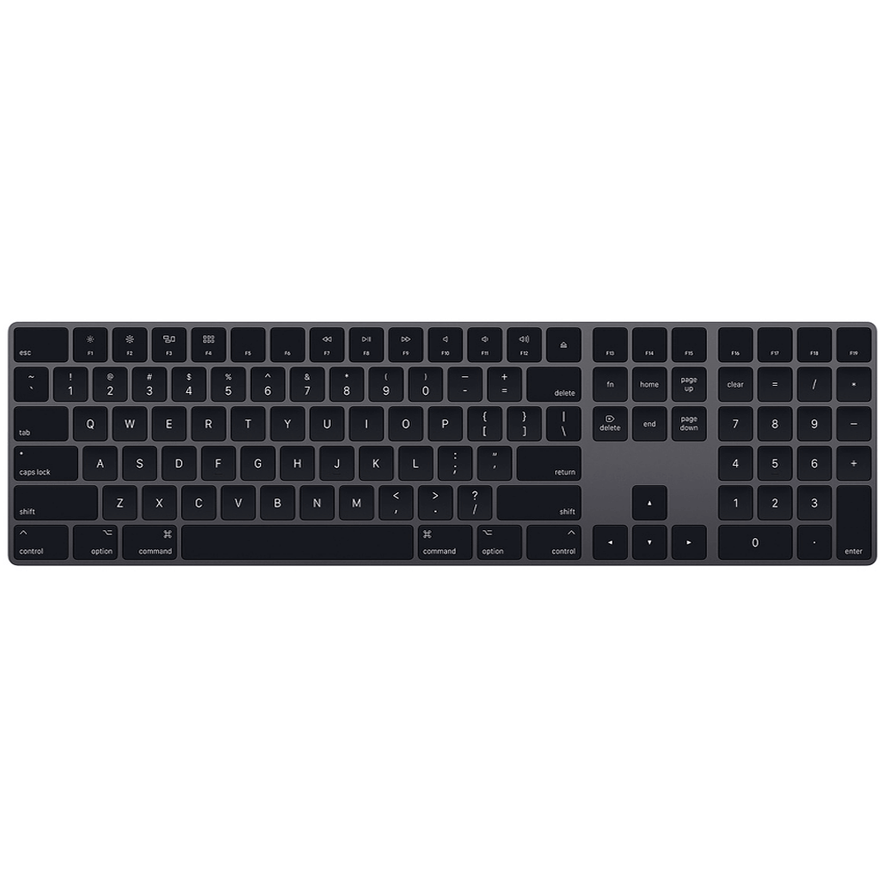 Magic Keyboard Space Gray with Numeric Keypad